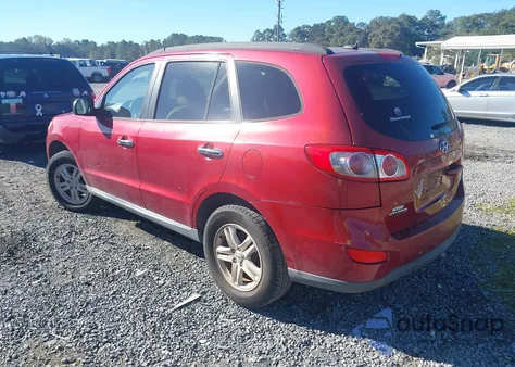 2010 Hyundai Santa Fe Gls z USA, uszkodzony, nr VIN 5NMSG3AB5AH395400